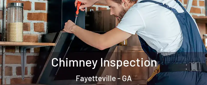  Chimney Inspection Fayetteville - GA