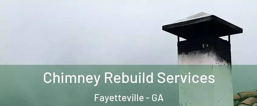  Chimney Rebuild Services Fayetteville - GA