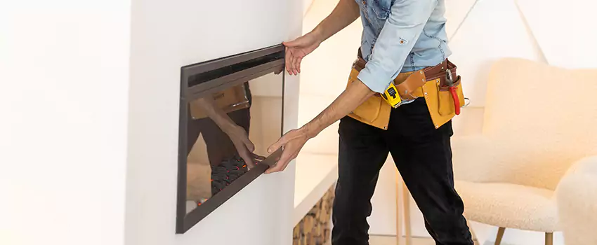 Metal Fireplace Installation in Fayetteville, Georgia