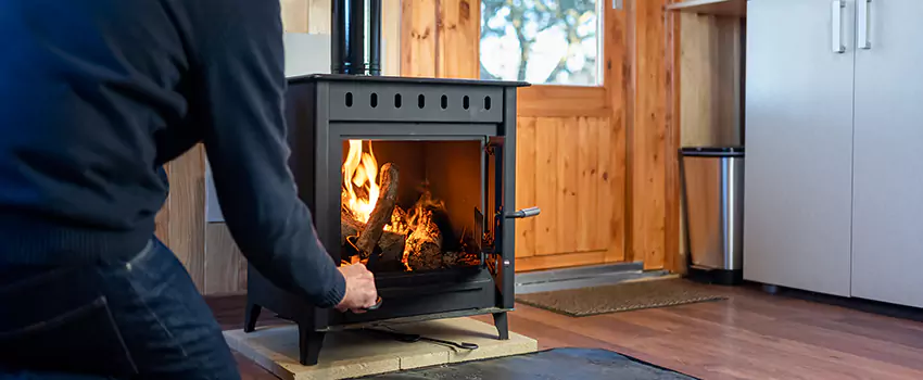 Open Hearth Wood Fireplace Installation in Fayetteville, GA